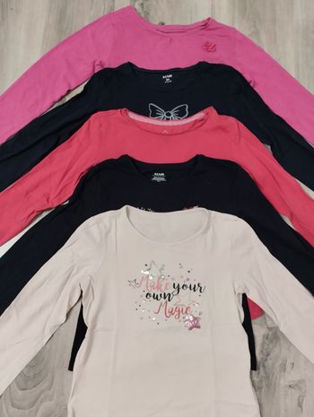 Lot de 5 T-shirt manches longues 💖