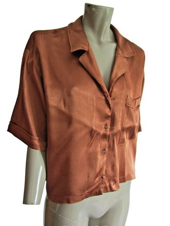 chemise blouse tunique marque zara taille indiquée XS = 34/36