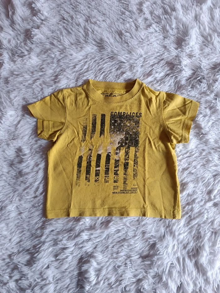 T-shirt manches courtes flags T. 3 ans Complices