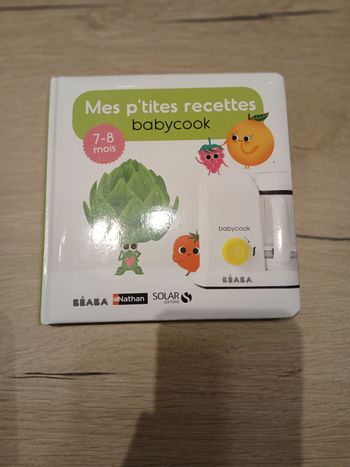 Livre recettes babycook