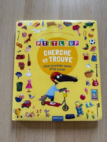 Livre cherche et trouve p’tit loup 