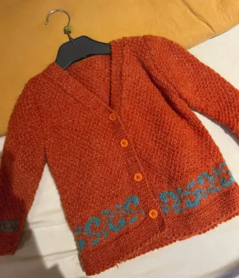 Gilet en laine / veste en laine 24 mois