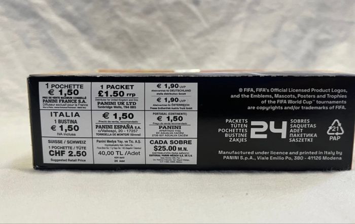 Box panini cartes Foot Adrenalyn xl women 2023 - photo numéro 7