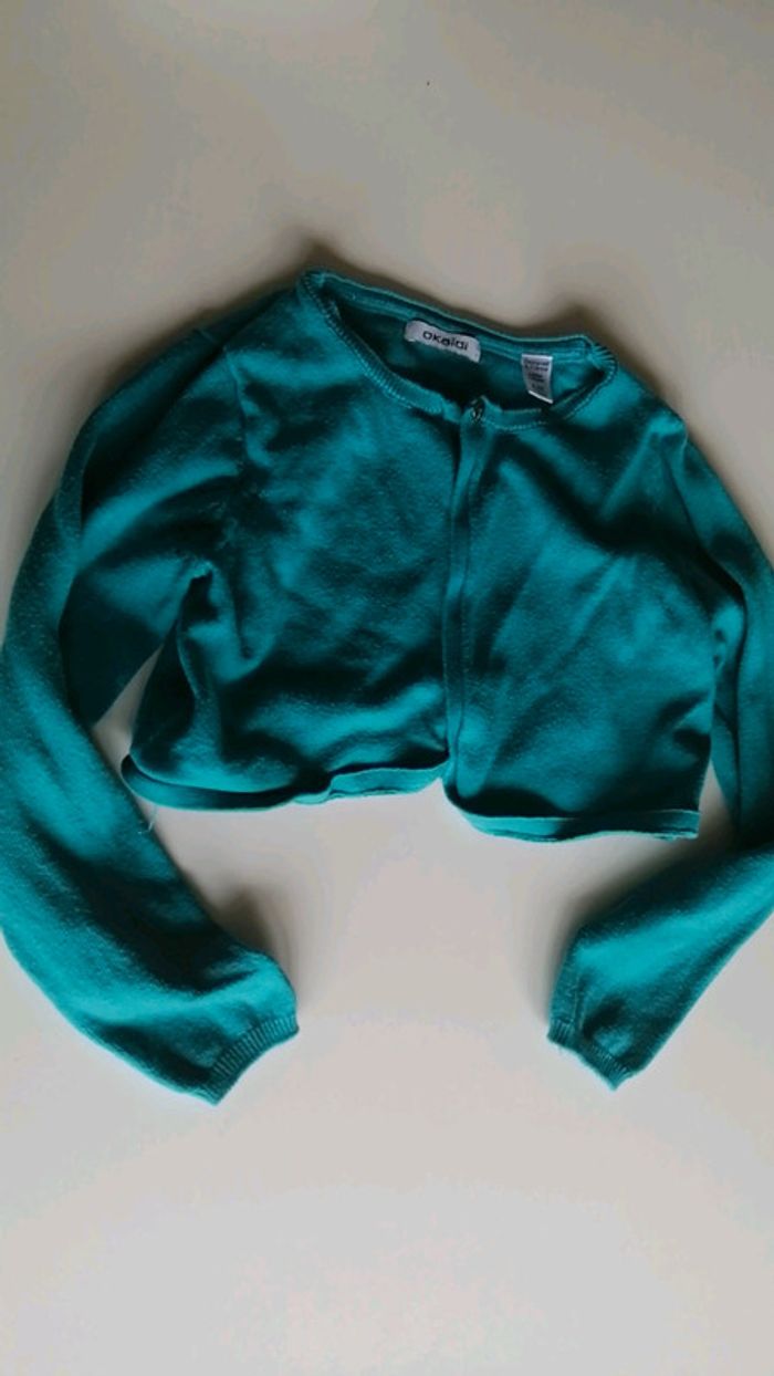 Bolero bleu okaidi