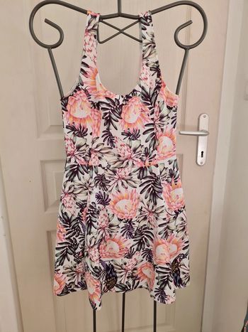 Robe fleurie été h&m divided 38