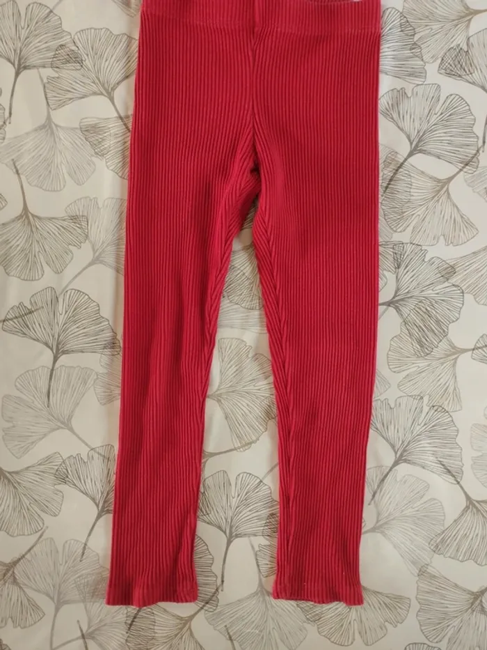 Legging rouge H&M 8 ans