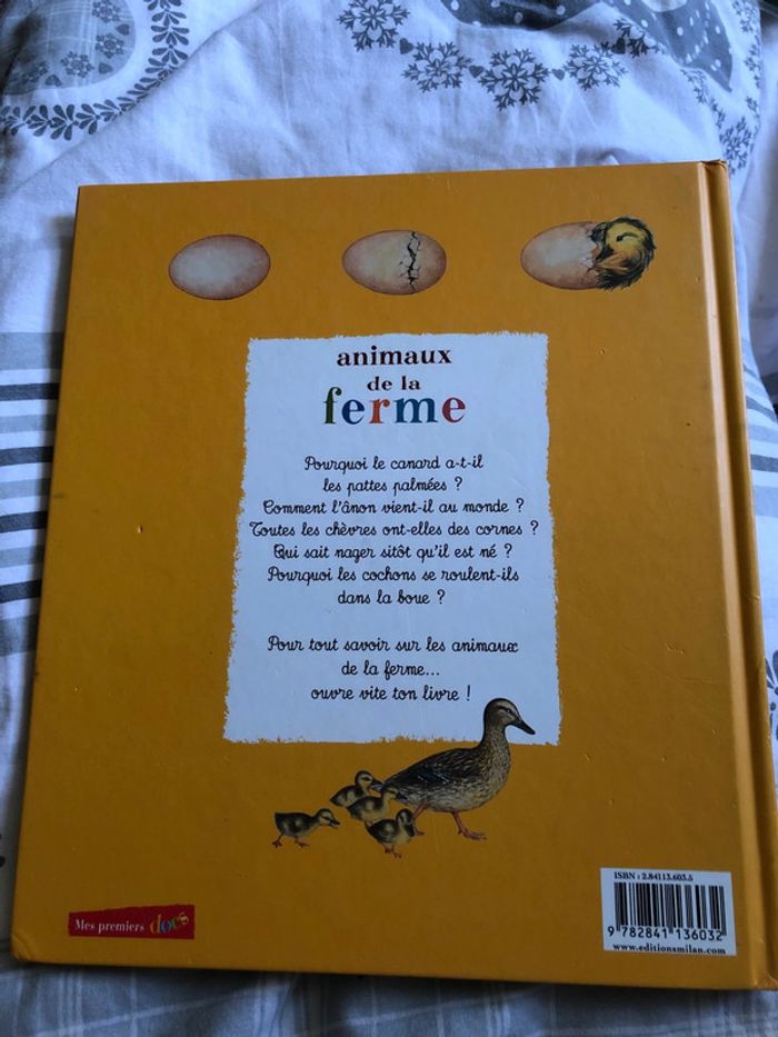 Livre enfant animaux de la ferme - photo numéro 2