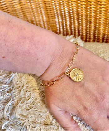 💜 Bracelet doré manzanillo l’atelier Côme neuf 💜