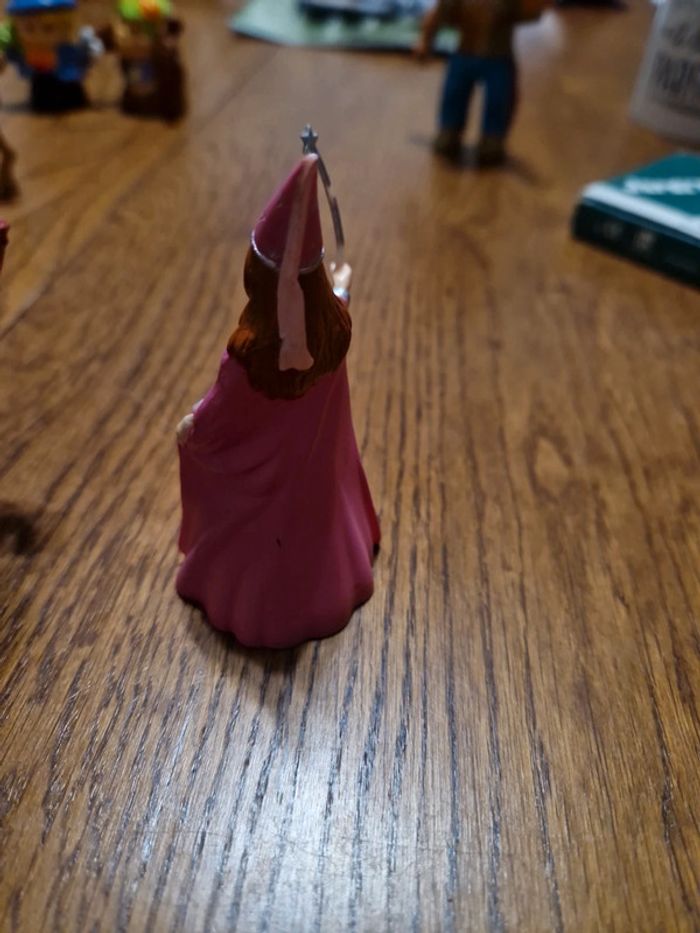 Lot de 2 figurines plastoy merlin et fée - photo numéro 2