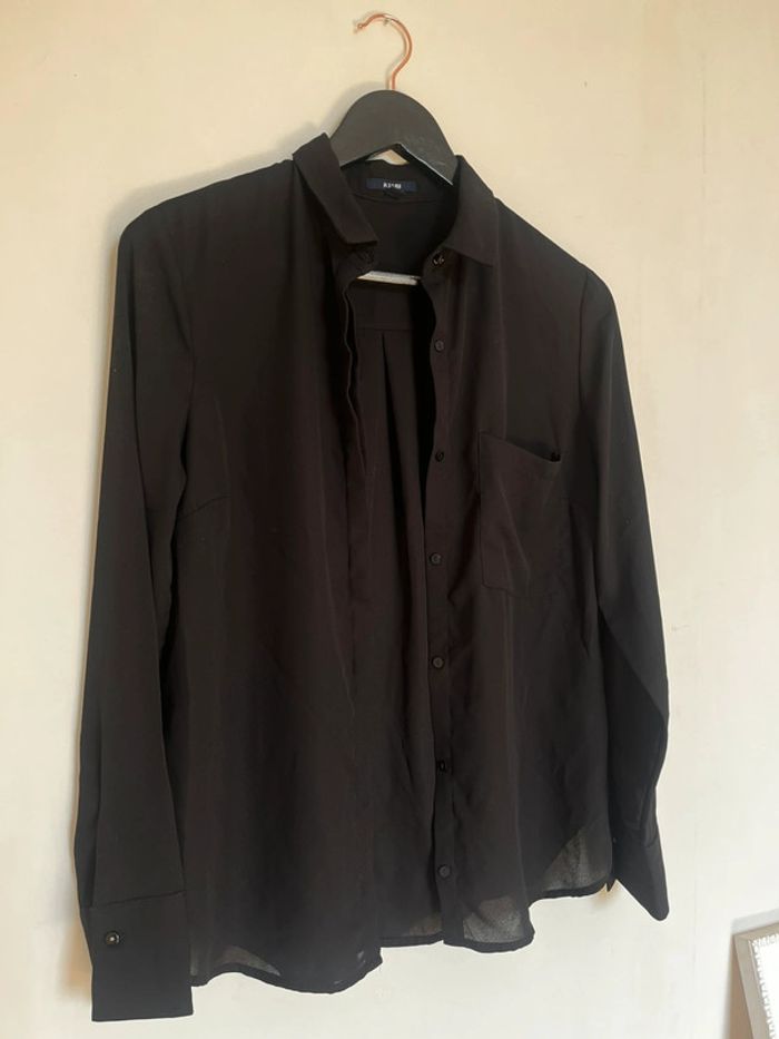 Chemise noire légère