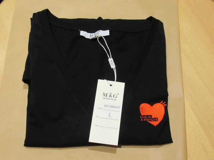 Tee Shirt M&G Monogram (ref003) - photo numéro 6