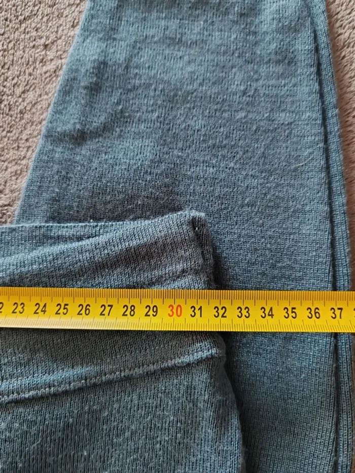 Kookaï Pantalon Slim Maille Laine T36 – bleu - photo numéro 7