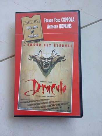 Cassette VHS Dracula de Francis Ford Coppola