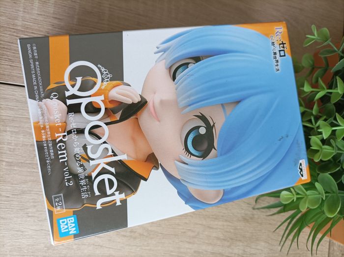 Figurine Rem Re Zero banpresto qposket Bandai - photo numéro 2