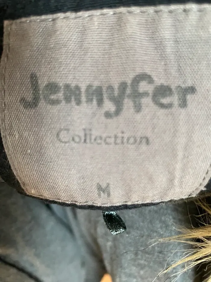 Gilet hiver à capuche Jennyfer taille M gris foncé - photo numéro 5