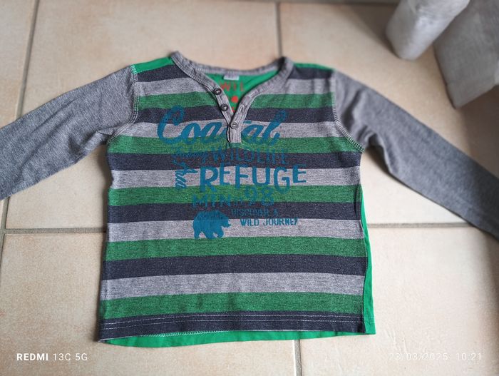 T-shirt manches longues taille 2/3 and
