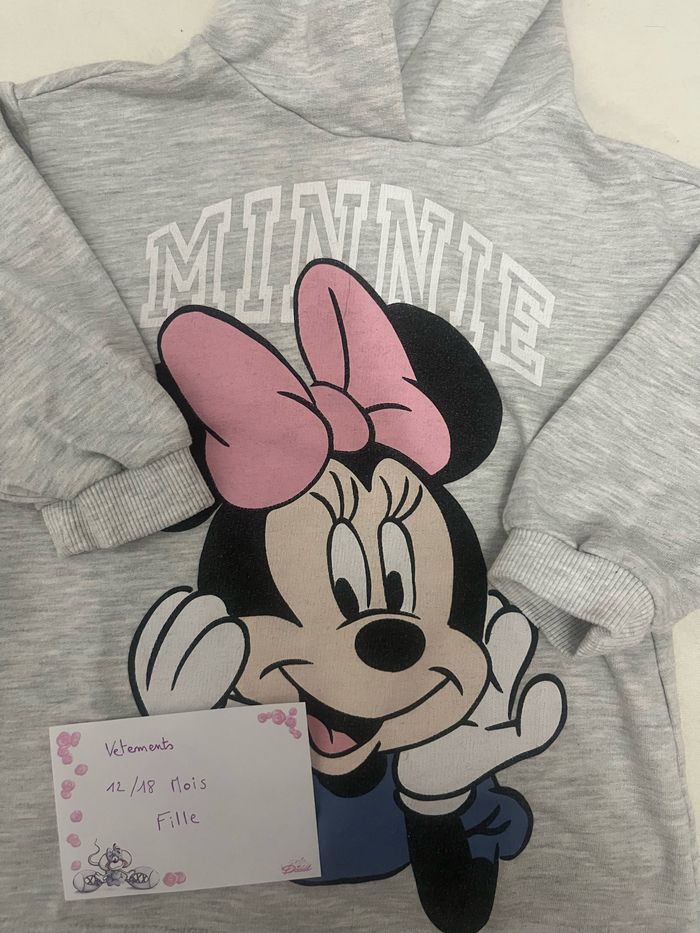 Robe à capuche Disney 12 mois - photo numéro 2