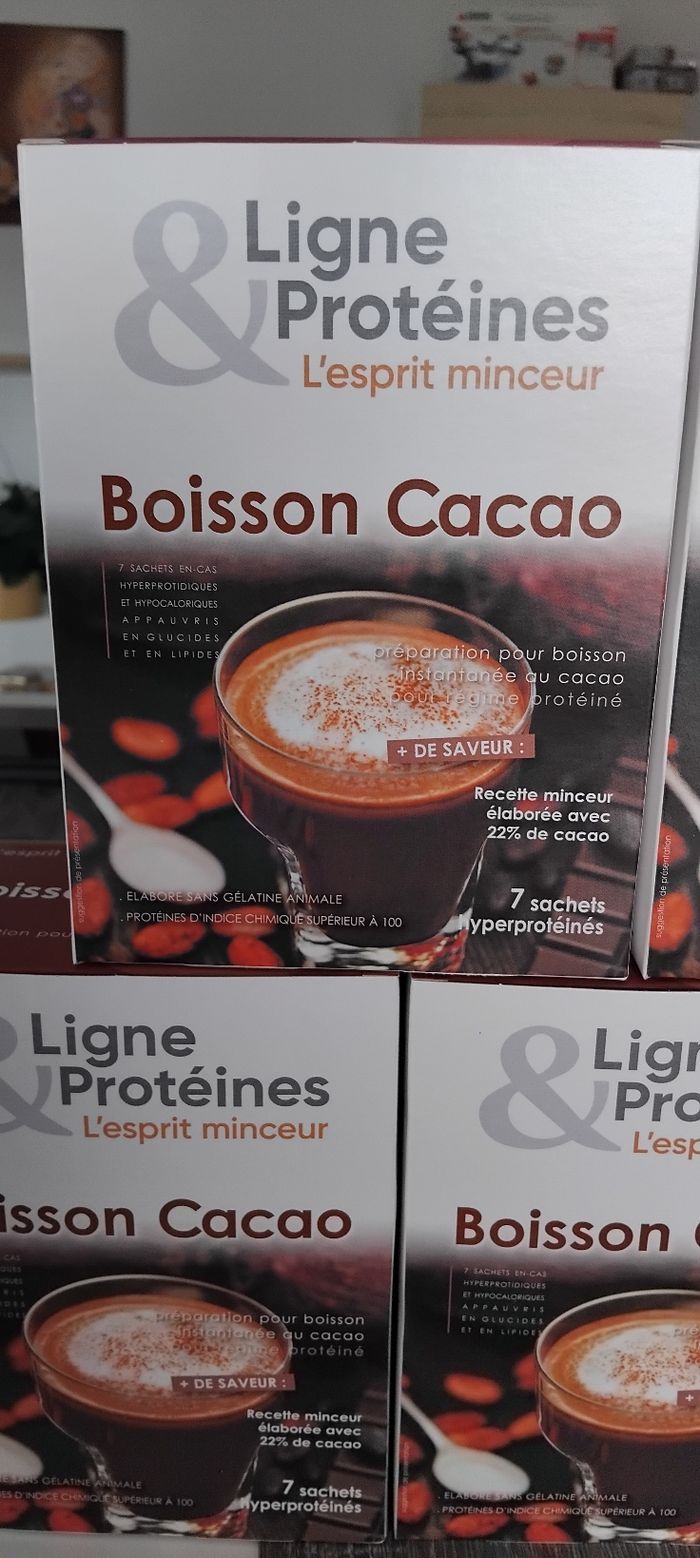 Lot 5 boisson cacao ligne & protéines - photo numéro 2