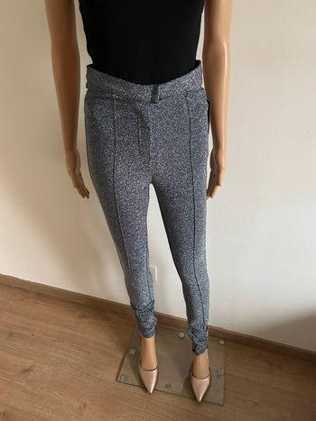 Pantalon argenté pailleté neuf NA-KD taille S
