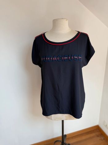 Superbe T Shirt blouse Neuf Maison 123 🌸 L 40
