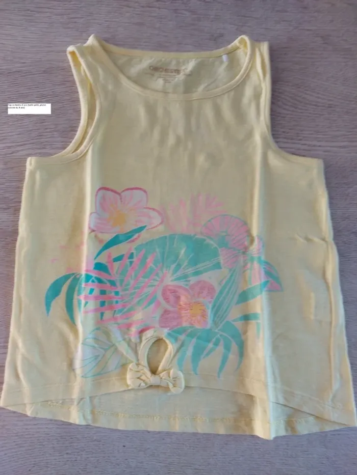 Débardeur fille 4 ans