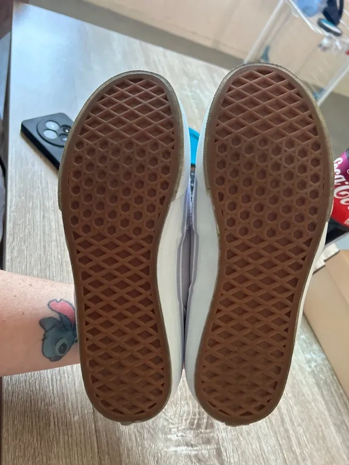 Vans lilas pailletée - photo numéro 6