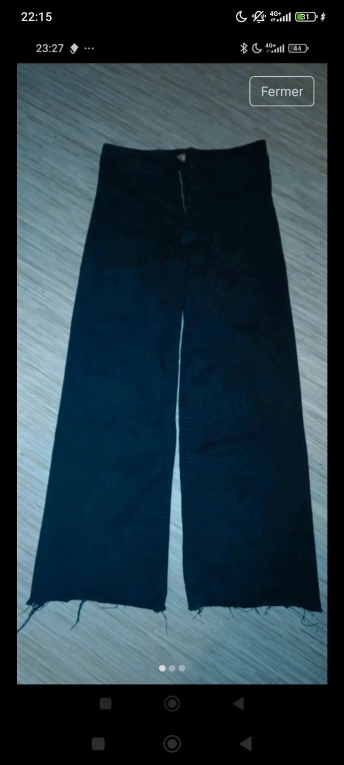 Lot 4noir jean flare - photo numéro 2