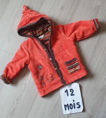 Gilet manteau 12mois garçon 74cm