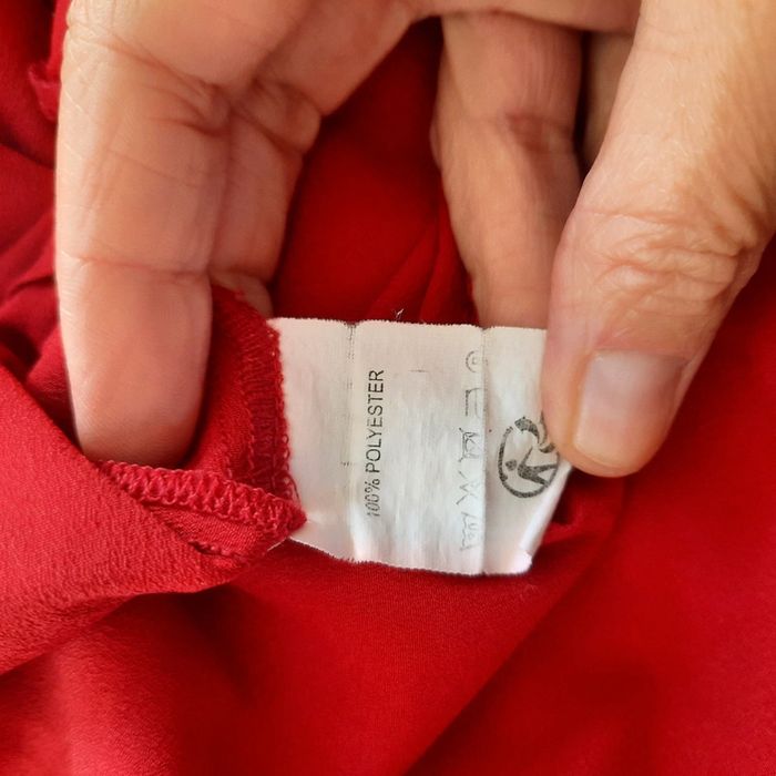 Blouse fluide rouge Afibel T 46 /48 - photo numéro 6