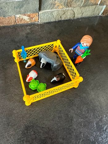 Playmobil  Enfant avec cochons d’Inde