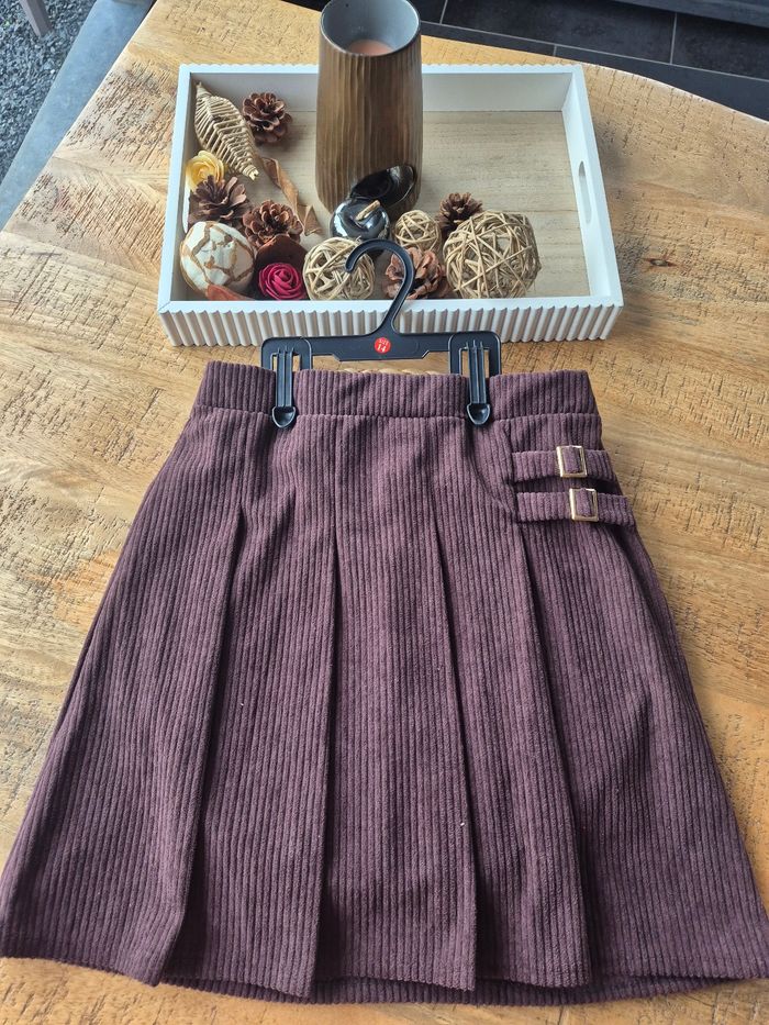 Jupe Fille Marron 14 ans