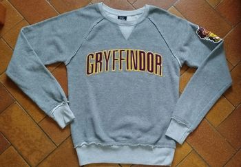 Sweat Harry Potter "Gryffindor" taille XS gris Très Bon État