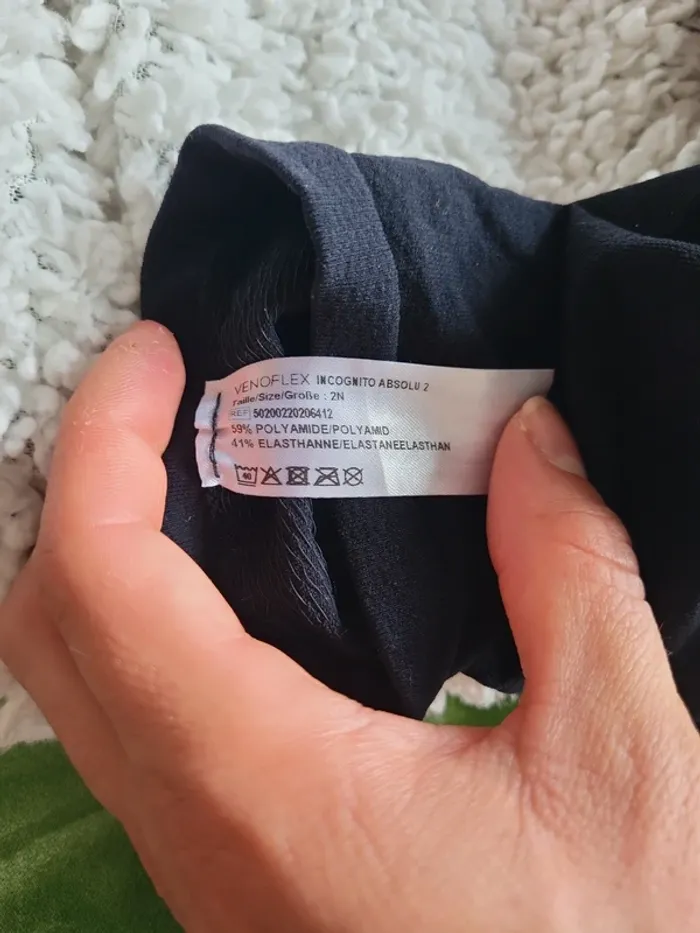 Chausettes de contention à pois Taille 2N - photo numéro 3
