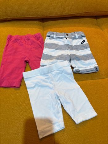 3 pantacourts 9 mois