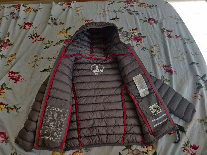 Veste jott taille 4-6 ans gris souris - photo numéro 4