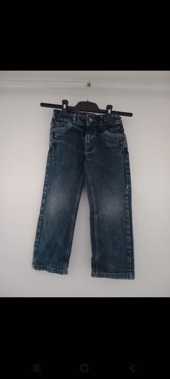 Jean okaidi taille 4ans bleu marine