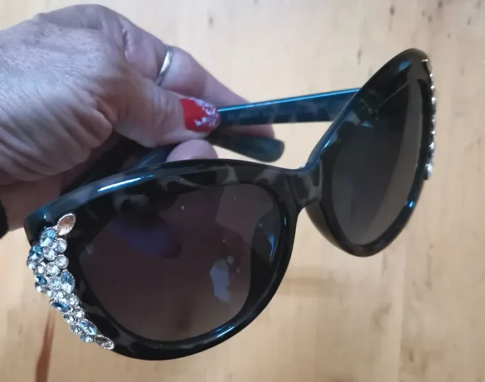 Lunettes de soleil bijou "Christian Leroy" - photo numéro 7