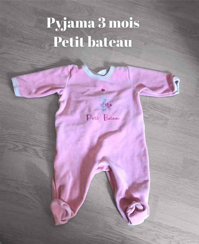 Pyjama 3 mois petit bateau