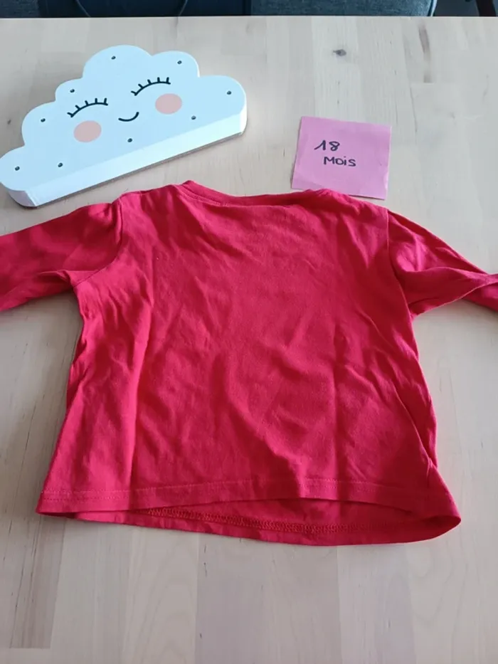 Ensemble mickey salopette t-shirt 12/18mois - photo numéro 11