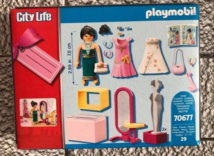 Playmobil 70677 City Life Boutique de mode neuf ds emballage - photo numéro 2