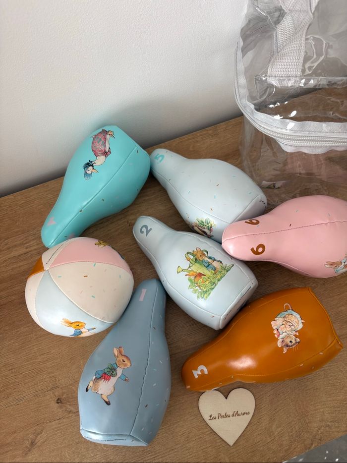 Jeu de quilles souples Pierre lapin - photo numéro 5