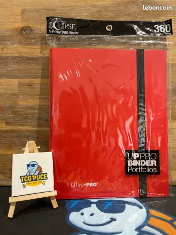 Ultra Pro - Portfolio - 360 cartes recto-verso ROUGE