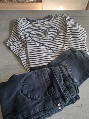 Ensemble pantalon avec un pull