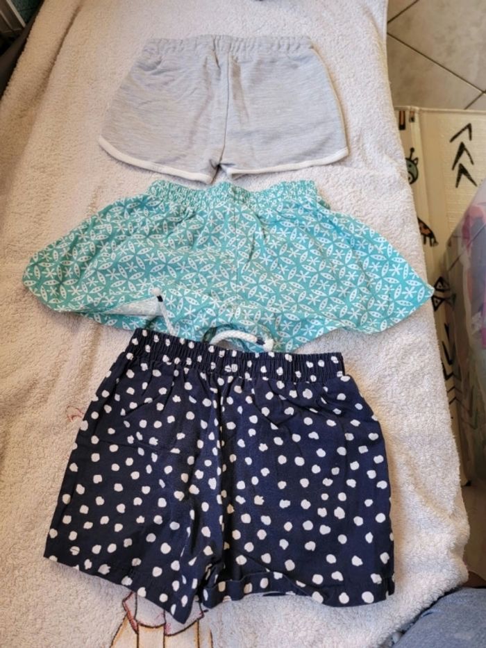 Lot de 6 shorts fille 3 ans - photo numéro 5