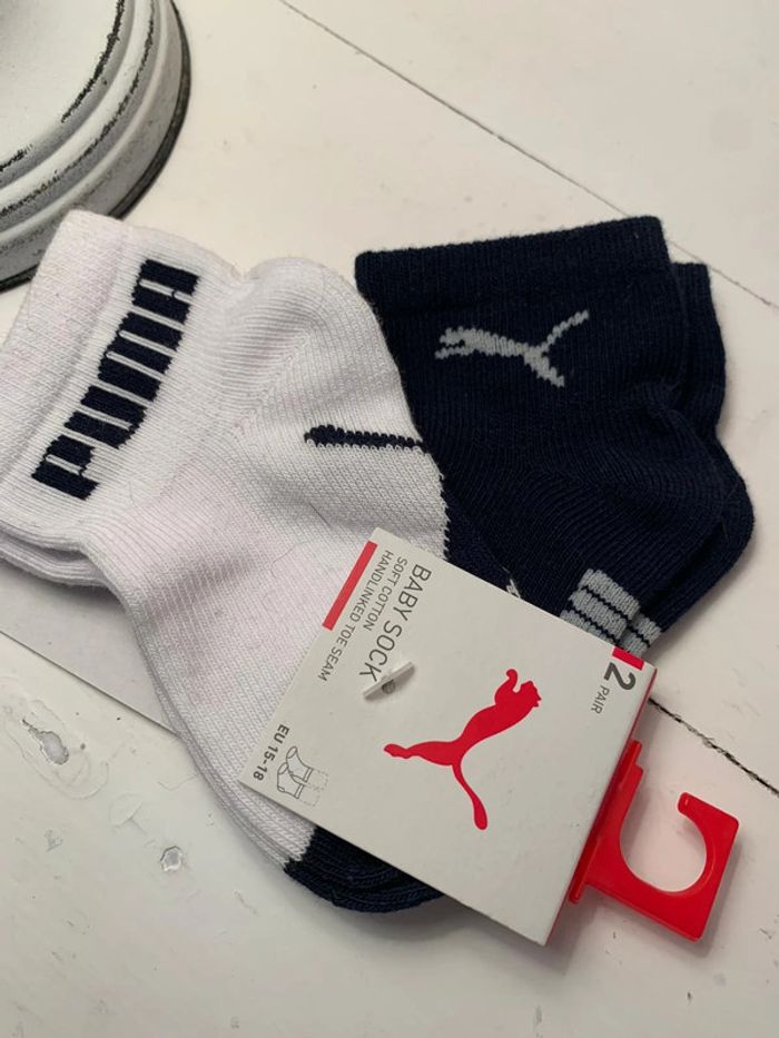 Lot 2 paire chaussettes Puma - photo numéro 2