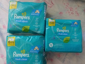 Lingettes Pampers 