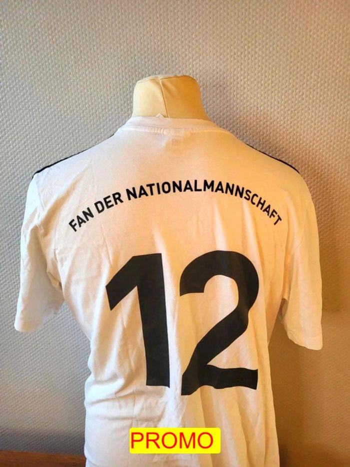 Magnifique t-shirt Adidas équipe nationale Allemagne de football Taille M Ref 7IT036 - photo numéro 4
