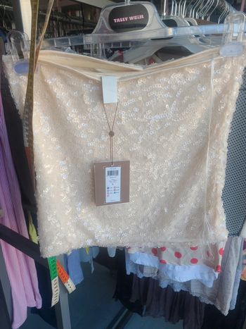 Top a paillettes