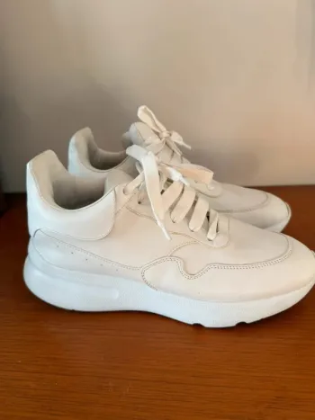 Baskets blanches Alexander McQueen