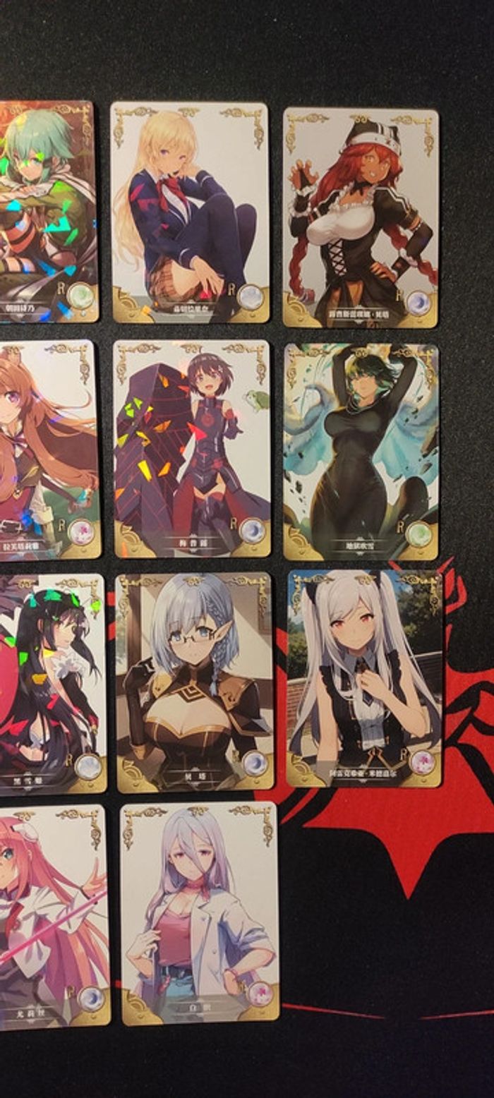 Lot de cartes waifu, NS-11-R - photo numéro 3